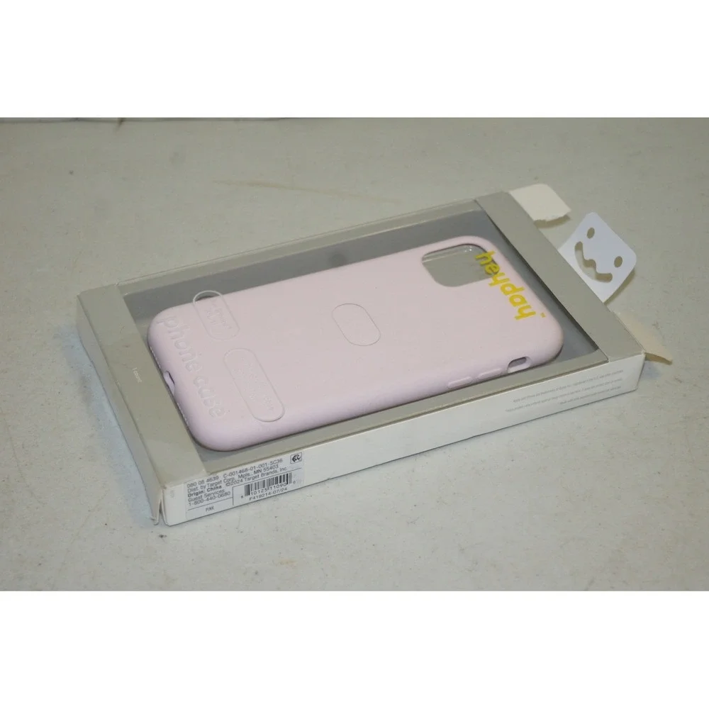 Heyday Apple iPhone XR iPhone 11 Silicone Case Pink Antimicrobial NEW